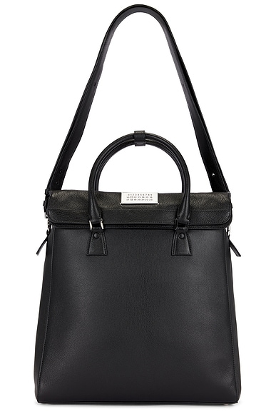 Maison Margiela 5ac Daily Vertical Bag in Black
