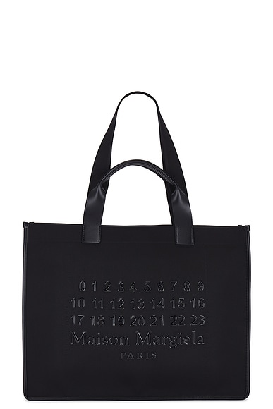 人気を誇る Margiela Maison Cabas FWRD | Black & Black in Bag Shopping Large バッグ