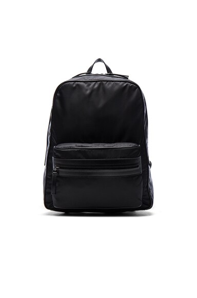Maison Margiela Zip Backpack in Black | FWRD