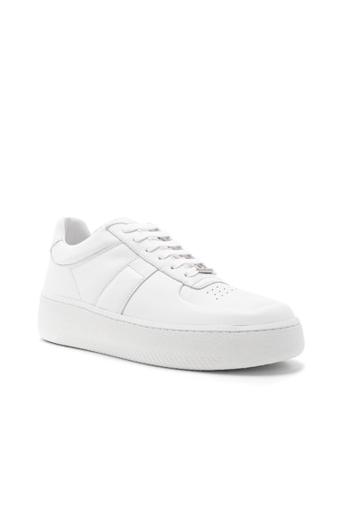 Soft Leather Low-Top Sneakers