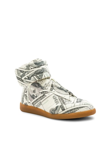 Margiela future on sale high top sneakers