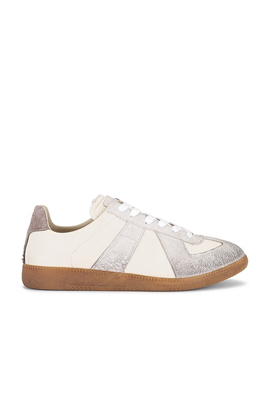 Maison Margiela Replica Sneakers in Lemon & Grey