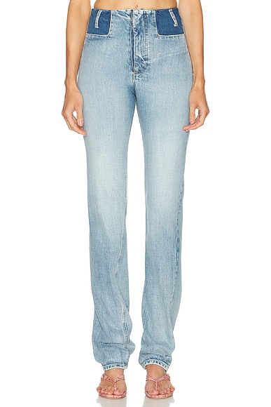 Waistless Straight Leg