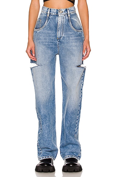 5 Pocket Side Slit Jean