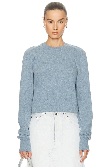 Maison Margiela Crewneck Sweater in Blue