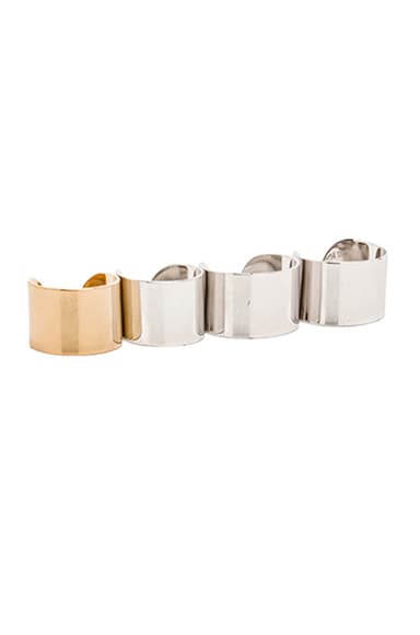 Maison margiela 4 finger sale rings