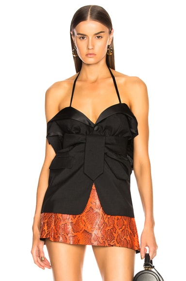 Tie Sleeve Blouse