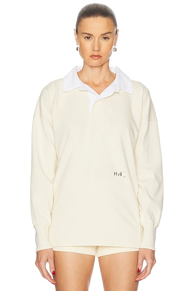 Long Sleeve Polo Top