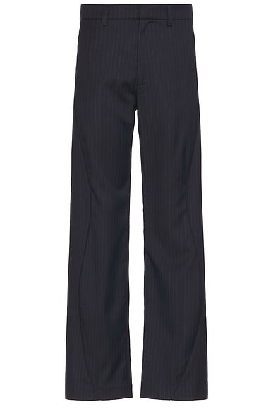 Mimchik Twist Trouser in Pinstripe
