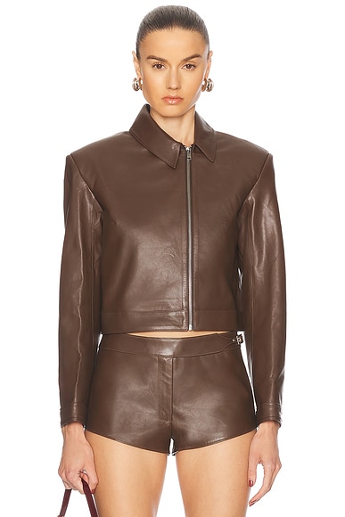 Off Center Moto Jacket