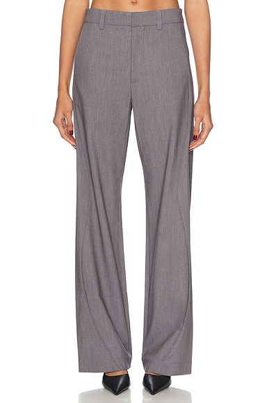 Mimchik Twist Trouser in Gray