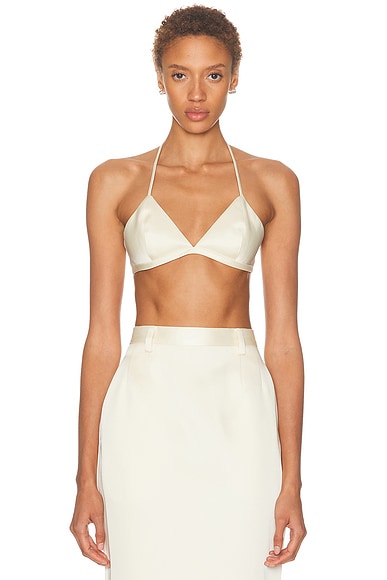 Mimchik Rosie Bra Top in Custard