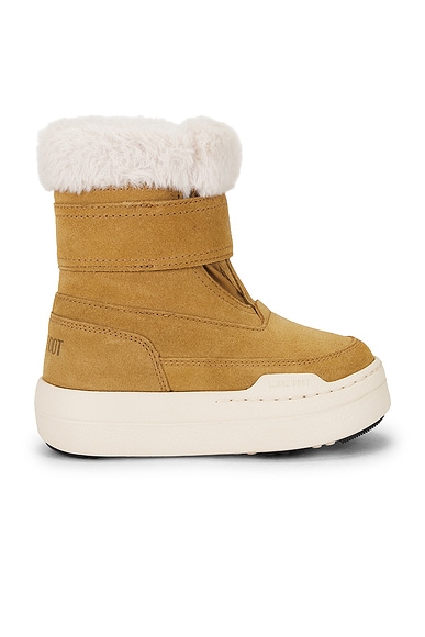 Suede Junior Park Strap Boot