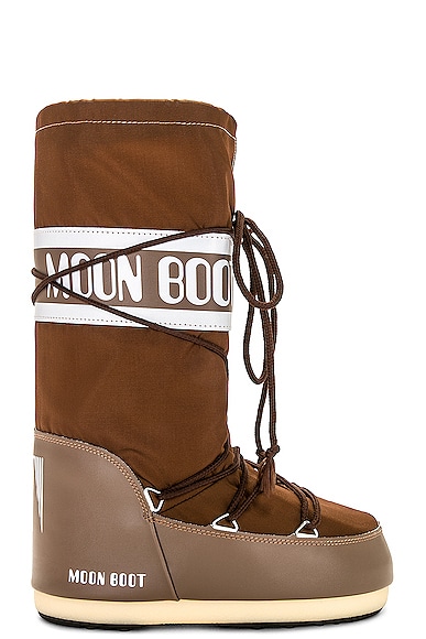 Icon Nylon Boot in Brown