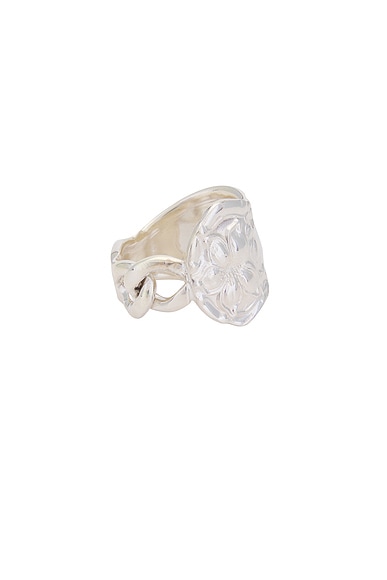 Shop Martine Ali Spoon Ring In Silver