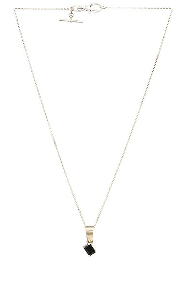 Black Onyx Charm Chain