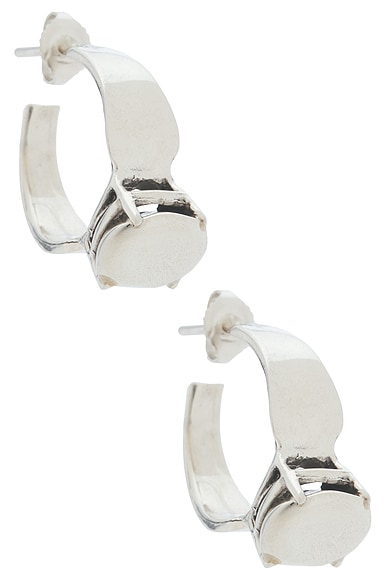 Martine Ali Silver Stone Earring in Sterling Silver
