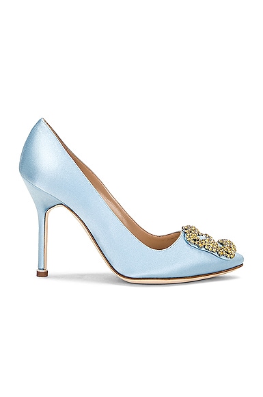Manolo blahnik hangisi shop 105 satin pumps
