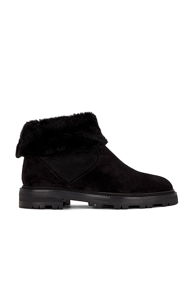 Isabel Marant Etoile Brent Hiking Boots in Black FWRD