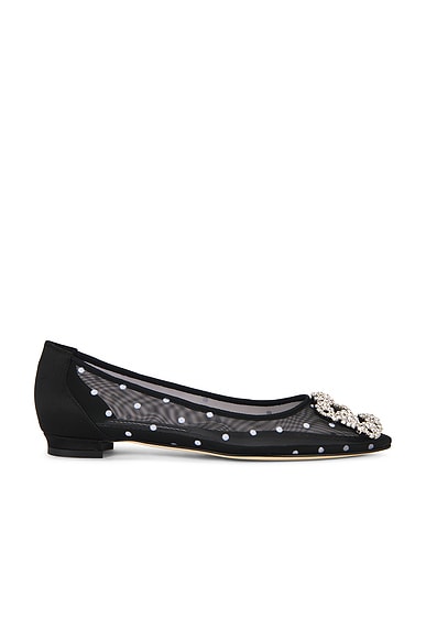 【MANOLO BLAHNIK】メッシュフローラル刺繍バレリーナフラット w300_Edk.jpg