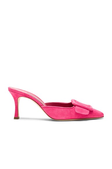 Suede Maysale 70 Mule