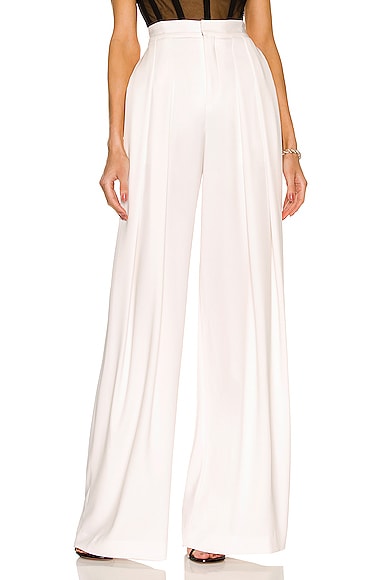 Monot Wide Leg Pant In White