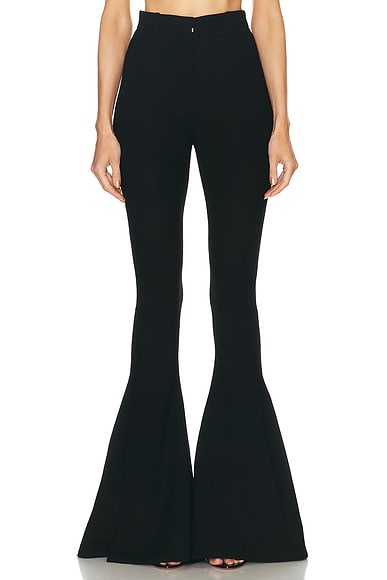 MONOT Ava Spiral Trouser Pant in Black