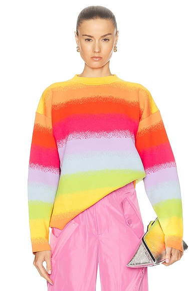 Blurry Stripe Sweater