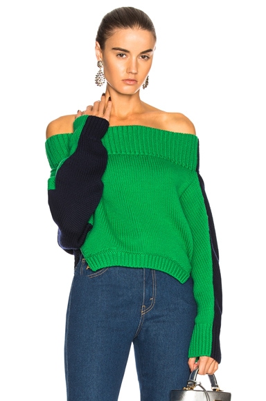 Upside Down Cropped Sweater