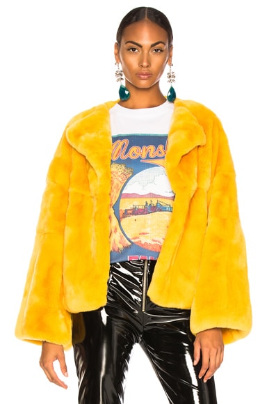 Rex Rabbit Fur Jacket