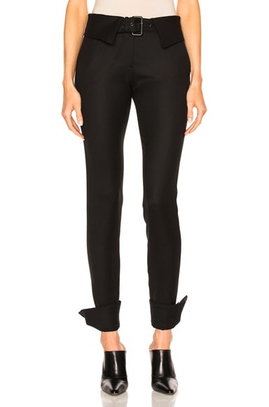 Stretch Tuxedo Wool Pant