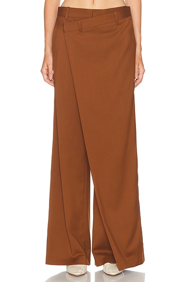 Fold-over Front Trouser