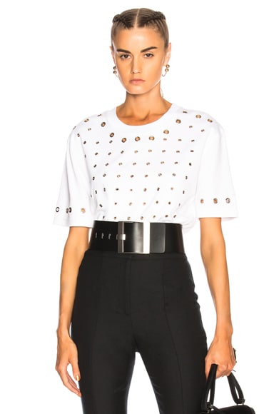 Grommet Front T-Shirt
