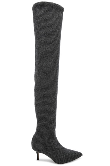 Thigh High Sock Boots