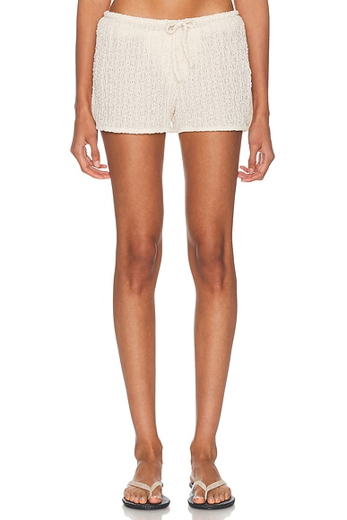 X Elsa Hosk Low-rise Drawstring Short