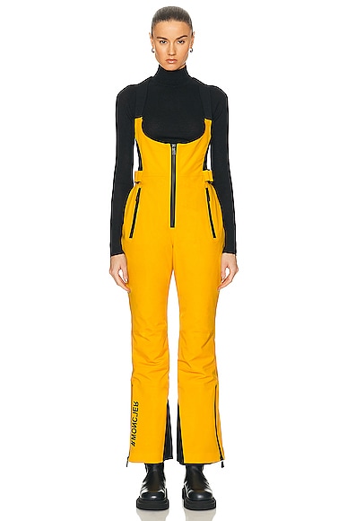 Moncler Grenoble Ski Suit in Yellow