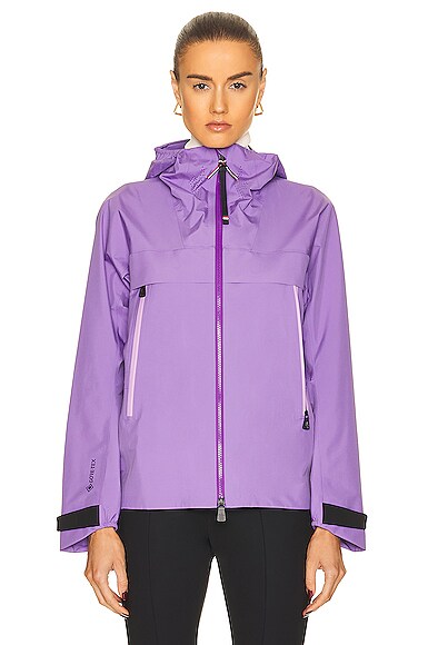 Shop Moncler Tullins Jacket In Lavender