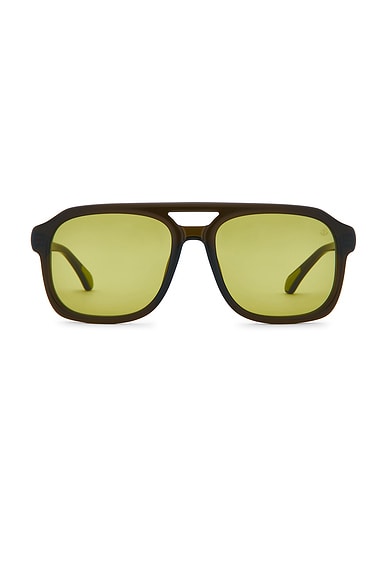 Moncler Vantos Sunglasses in Green