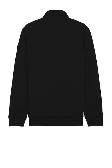 Moncler T Neck Jersey In Black