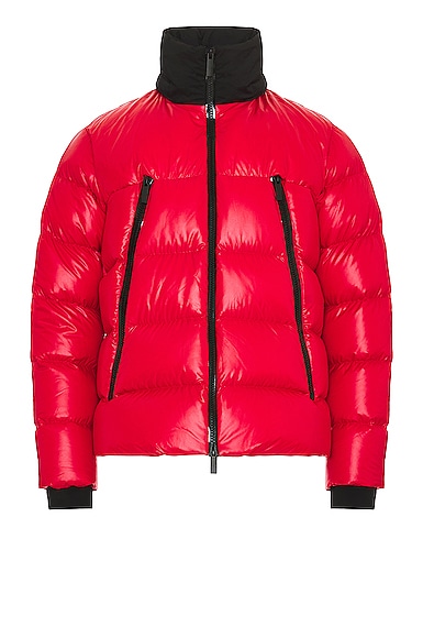 Shop Moncler Zubair Jacket In Red