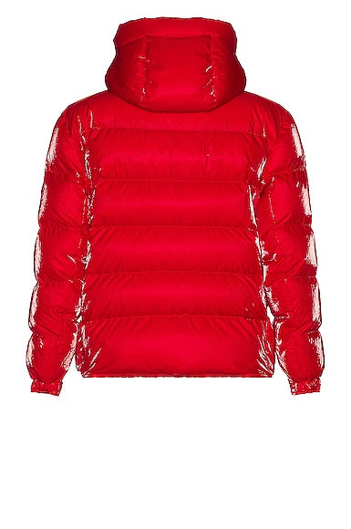 Shop Moncler Verdon Jacket In Red