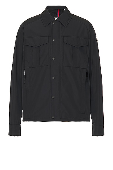 Moncler Frema Shirt Jacket in Black