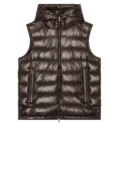 Moncler lanoux vest sales