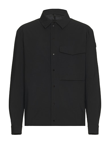 Moncler Vautisse Shirt Jacket in Black