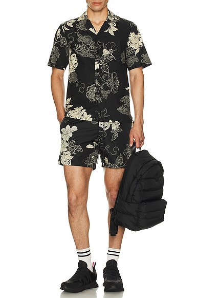 Short Sleeve Shirt in Black