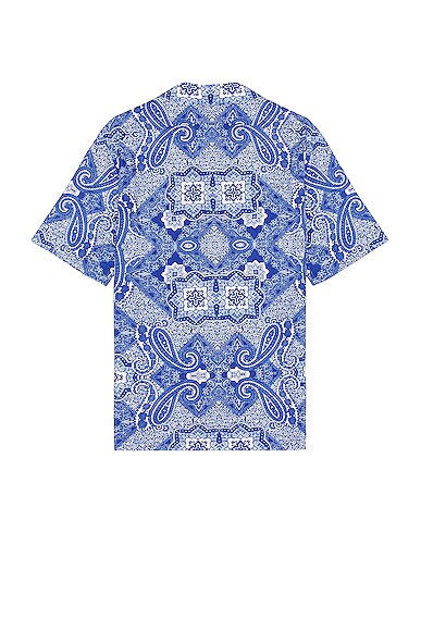 Shop Moncler Shirt In Bluette