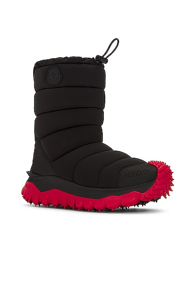 Shop Moncler Apres Trail High Snow Boots In Black