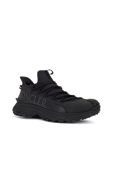 Shop Moncler Trailgrip Lite2 Sneaker In Black