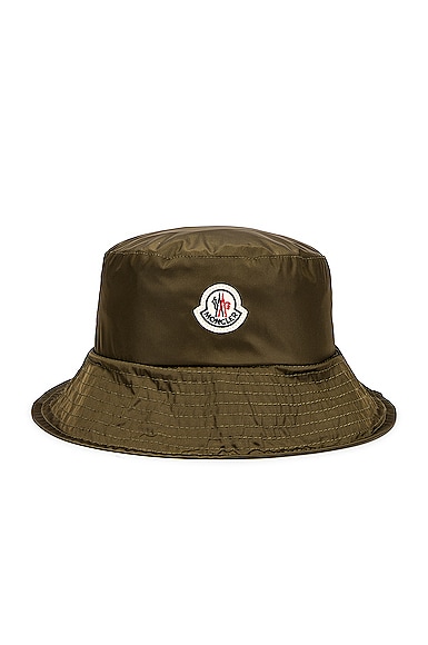 Moncler Bucket Hat in Military