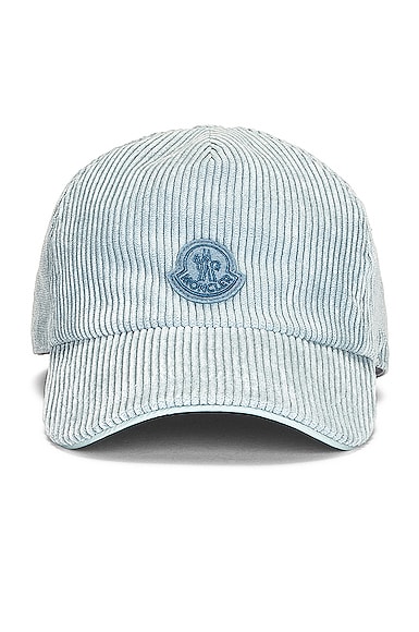 MONCLER CORDUROY BASEBALL CAP